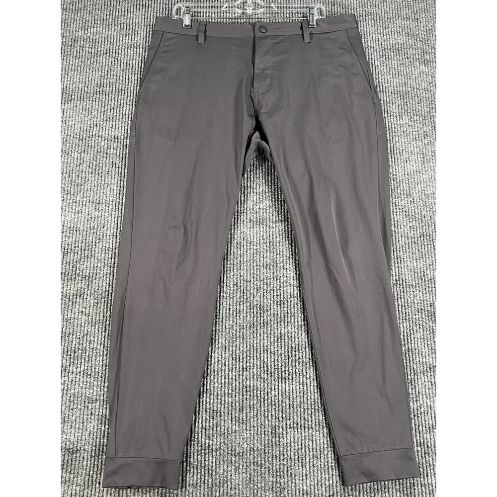 Rhone Pants Mens 34x29 Gray Blue Chino Performance Casual Golf Outdoor Light‎